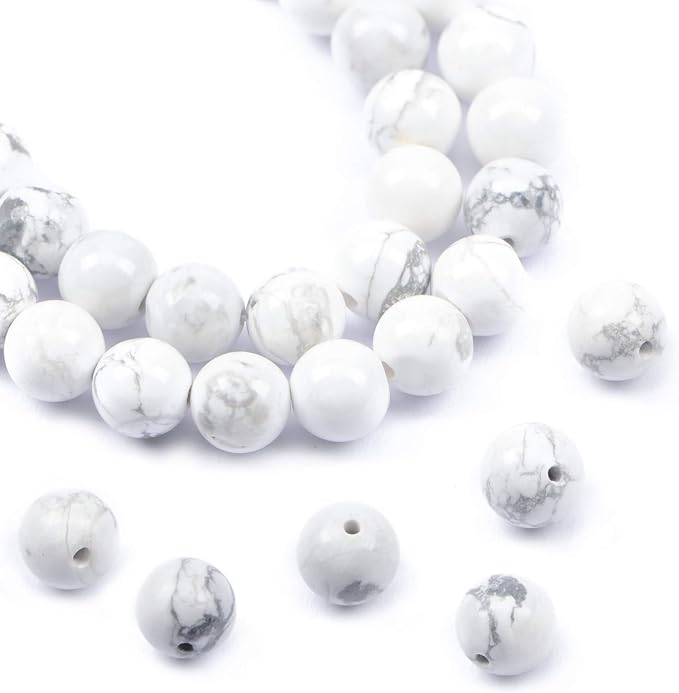 AD Beads Natural Gemstone Round Loose Beads 15" by ADBeads