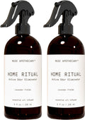 Muse Apothecary Home Ritual Active Odor Eliminator Spray - Furniture Deodorizer Spray & Bathroom Odor Eliminator for Home - Essential Oil Air Freshener - 8oz, Lavender Fields