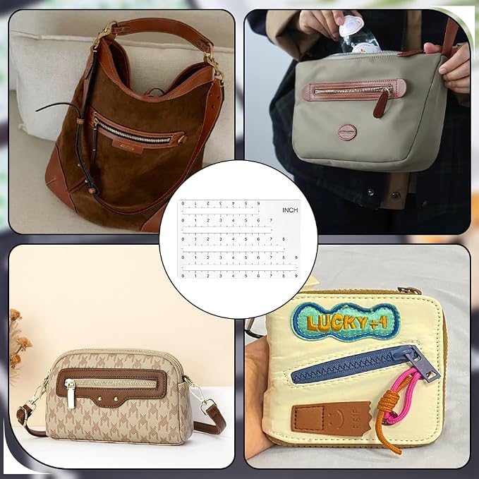 PH PandaHall 4 Sizes Zipper Pocket Template - Image 5