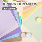 HTVRONT Pastel Heat Transfer Vinyl Boho Color - Image 6