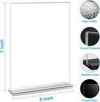EHWINE 6 Pack Acrylic Sign Holders - Image 3