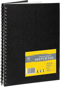 CONDA 9"x12" Double-Sided Hardbound Sketchbook, 60 Sheets, Heavyweight by CONDA