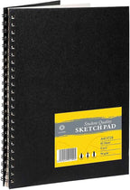 CONDA 9"x12" Double-Sided Hardbound Sketchbook, 60 Sheets, Heavyweight by CONDA