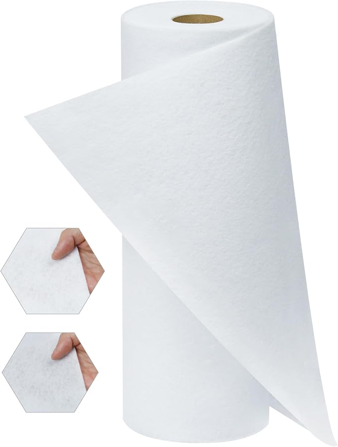PLANTIONAL Iron-On Fusible Fleece Interfacing: 11.8 Inches x 10 Yards Medium by PLANTIONAL