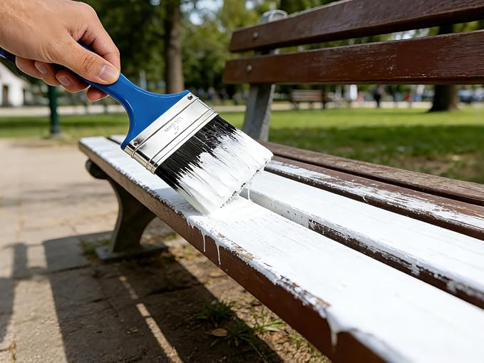 King Origin 4 Inch Paint Brush, Wide Paint Brush | Flat Paint Brush - Image 9