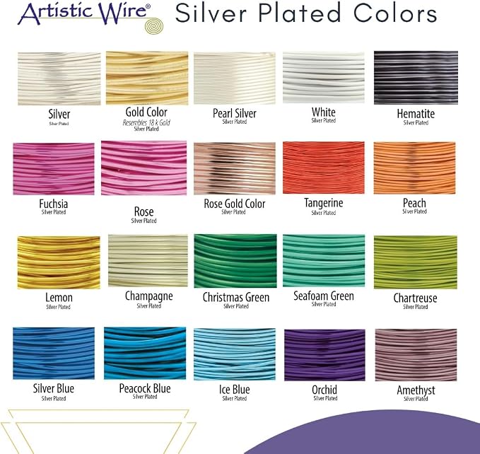 Artistic Wire, 18 Gauge Tarnish Resistant Colored Copper Craft Wire, 10 yd - Image 4