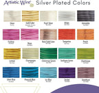 Artistic Wire, 24 Gauge Silver Plated Tarnish Resistant Colored Copper Craft - Image 4