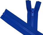ANPURZII 2PCS #5 5 Inch Ocean Blue Separating Jacket Zippers by Unknown