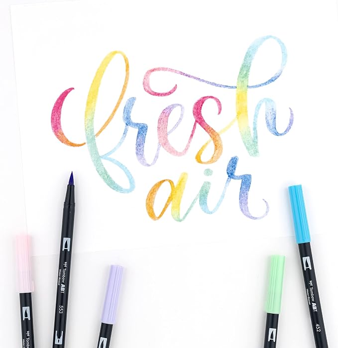 Tombow 56187 Dual Brush Pen Art Markers, Brush and Fine Tip Markers - Image 9