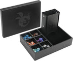 Grajar 3 in 1 Dice Tray with Lid, Portable Dice Box Storage, DND Dice Holder by Grajar