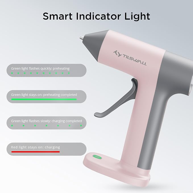 Tilswall Cordless Hot Glue Gun - Image 5