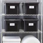 STAPLES File Box Plastic File Box Snap, Letter/Legal Size - Image 6