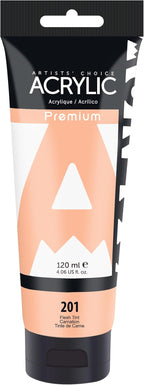 AUREUO Flesh Tint Acrylic Paint, 4 Fl Oz / 120ml Single Tube, Skin Tone Acrylic by AUREUO