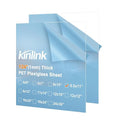 KINLINK 8.5x11 Plexiglass Sheets 1/24 inch Thick, 1mm Clear PET Plastic Sheet by KINLINK