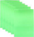 6 Pcs, 8 x 12 Inch Light Green Felt Sheets, 2mm Thick | Felt Fabric by Moicstiy
