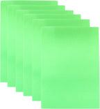 6 Pcs, 8 x 12 Inch Light Green Felt Sheets, 2mm Thick | Felt Fabric by Moicstiy