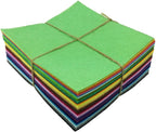 42pcs 6 x 6 inches Felt Fabric Sheet Assorted Color Felt Pack DIY Craft Squares - Image 3