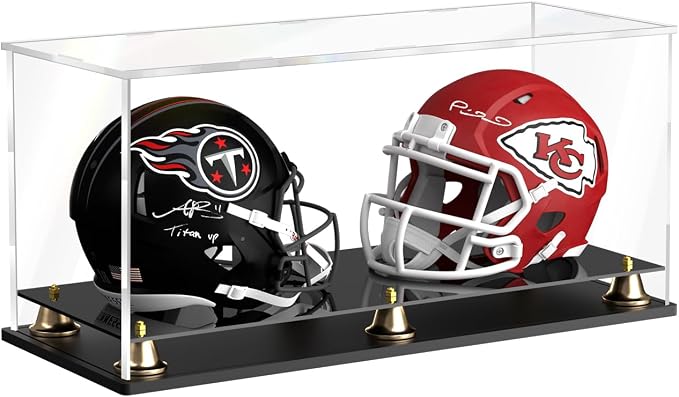 Double Mini Helmet Display Case by XINISS