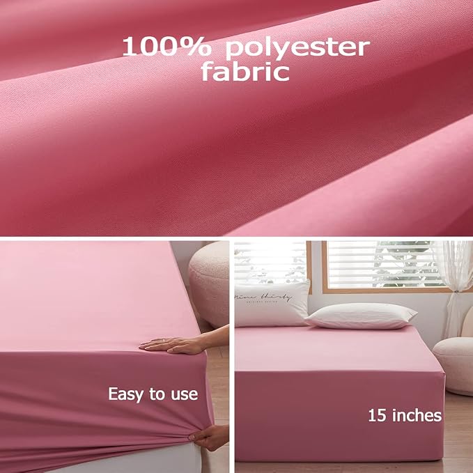 Bedding TwinXL Size Fitted Sheet Only - Image 4