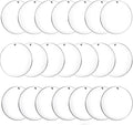 Round Acrylic Keychain Blanks 2 Inch Circle Blanks by Senbota