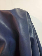 NAT Leathers | Navy Blue Soft Faux Vegan Leather PU | 1 Yard Cut by the Yard | - Image 5