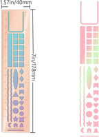 Metal Bookmark Ruler for Journals, Habit Tracker, Drawing Measuring Tools - Image 7