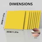 8 Pack Pre-Painted Colored Plywood Sheets, DIY Crafts, Models Making - Image 2