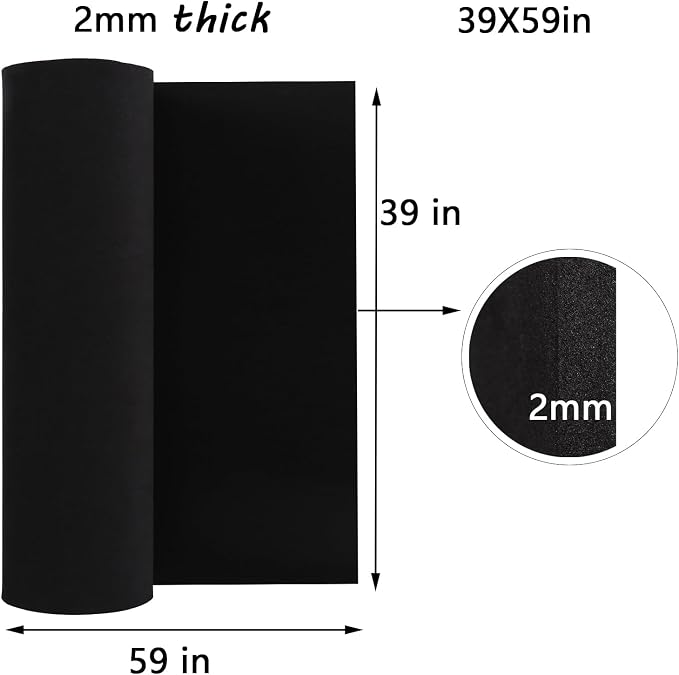AMZQNART 2Pcs EVA Foam, Cosplay Foam Roll 2mm 39 x 59in Suitable - Image 2