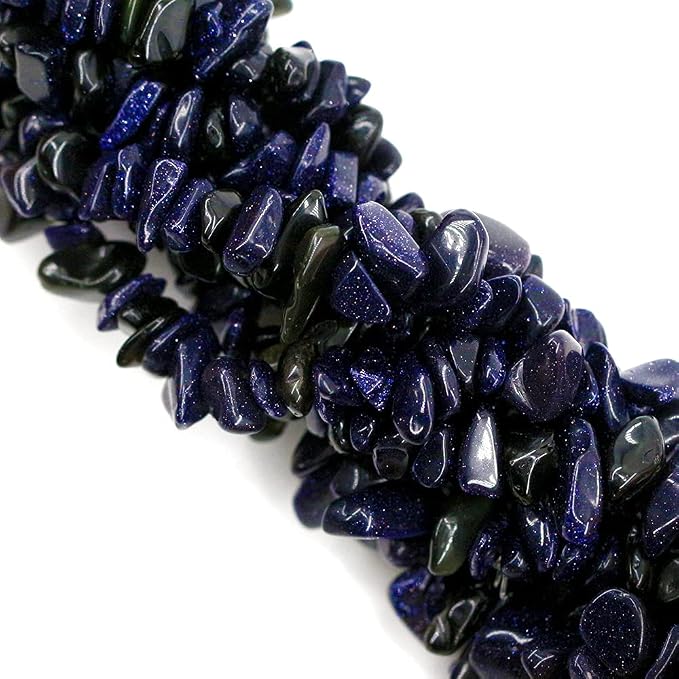 Blue Sandstone Crystal Chips by Ouubuuy