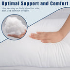 Piwaal Bed Pillows for Sleeping 2 Pack, Standard Size Pillows Set of 2 - Image 3