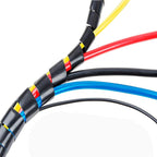 20Ft XHF 1/2" Spiral Cable Wrap 12mm Cord by XHF