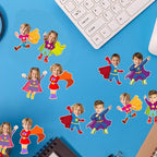 48 Super Themed Cutouts Bulletin Board Decorations Hero Theme Paper Cut Outs - Image 5