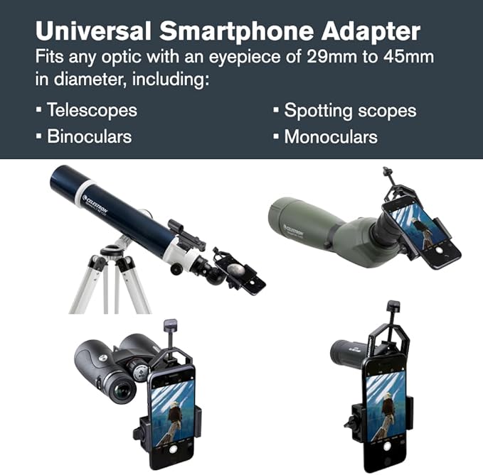Celestron – Smartphone Adapter and Bluetooth Remote - Image 2