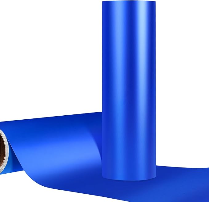 WRAPXPERT Blue Permanent Vinyl, Compatible by WRAPXPERT