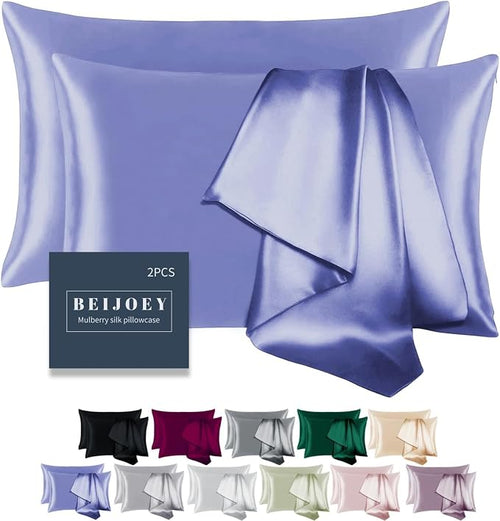 100% Mulberry Silk Pillowcase for Hair and Skin, by BEIJOEY