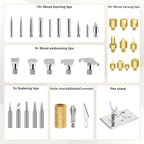 Wood Burning Kit, 2 Set WoodBurning Tool Adjustable Temperature 200~450 ℃ - Image 3
