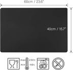 Gartful X-Large Silicone Sheet for Resin, 23.6"x15.7" Black Jewelry Casting - Image 2