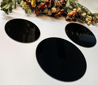Set of 20 Black Acrylic Discs, 1/8" Thick Round Transparent Circle Blanks - Image 6