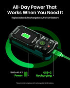 MILESEEY S50 Green-Beam Laser Distance Measure - 400ft Laser Measure - Image 8