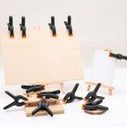 20 Pack 4.5 inch Plastic Spring Clamps, Backdrop Clips, Woodworking Clamps - Image 7