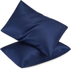 MR&HM Breathable Toddler Pillowcase 13"x18" Travel Pillow Case Set of 2 by MRHM