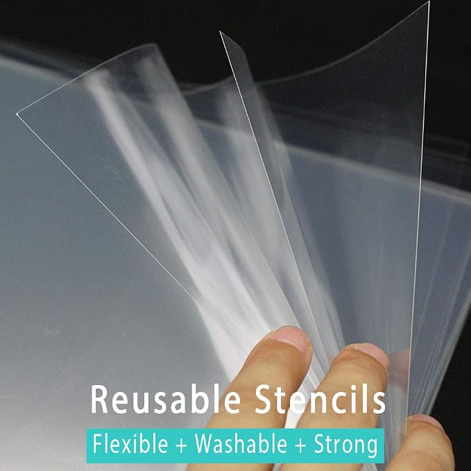 EGOSKY 26 Pack 6 Mil Mylar Sheets, Make Your Own Stencil - Image 3