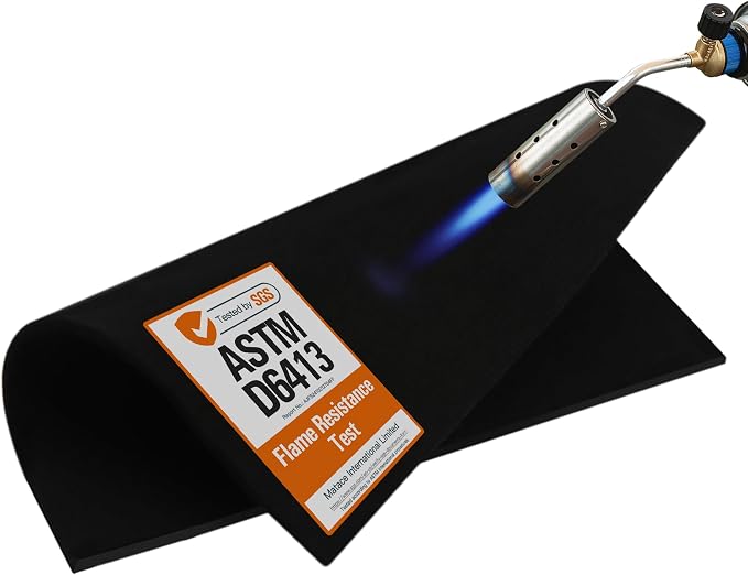 Matace Welding Blanket Fireproof Carbon Felt Soldering Mat & Pad, 5mm Flame by MataceCarpet
