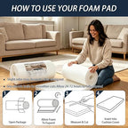 Upholstery Foam Pad, Window Seats, Headboards, Bench Pads, Upholstery Repair - Image 6