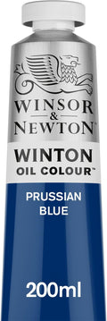 Winsor & Newton Winton Oil Color, 200ml Tube, Prussian Blue by WinsorNewton