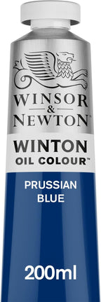 Winsor & Newton Winton Oil Color, 200ml Tube, Prussian Blue by WinsorNewton