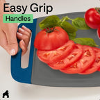 GORILLA GRIP BPA-Free Reversible Kitchen Cutting Board Set of 3, US Designed - Image 8