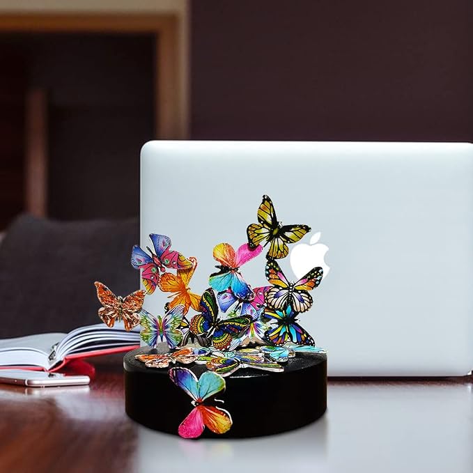 Desk Sculpture Butterflies Desktop Stress Relief Toy Fidget Toy - Image 6