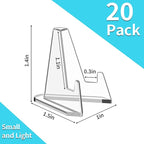 Reastar Card Display Stand, Acrylic Card Holder, 1.4 in | - Image 2