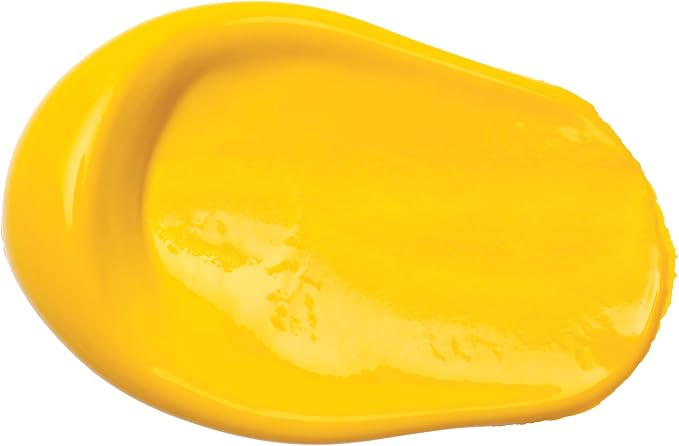 Liquitex BASICS Acrylic Paint, 250ml Tube, Cadmium Yellow Medium Hue - Image 2